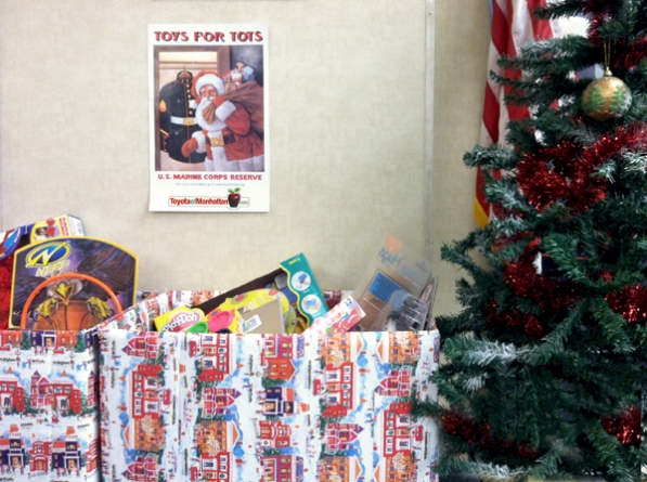 Toys for Tots at Toyota of Manhattan